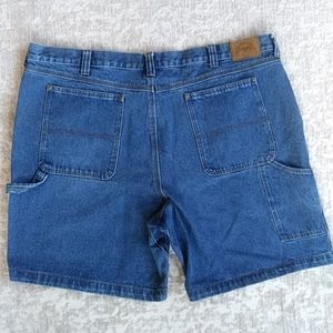 Cabela's Carpenter Cotton Jean Shorts 50 Blue